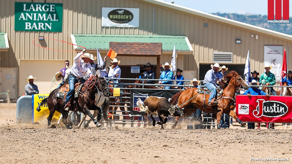 Douglas County team ropers