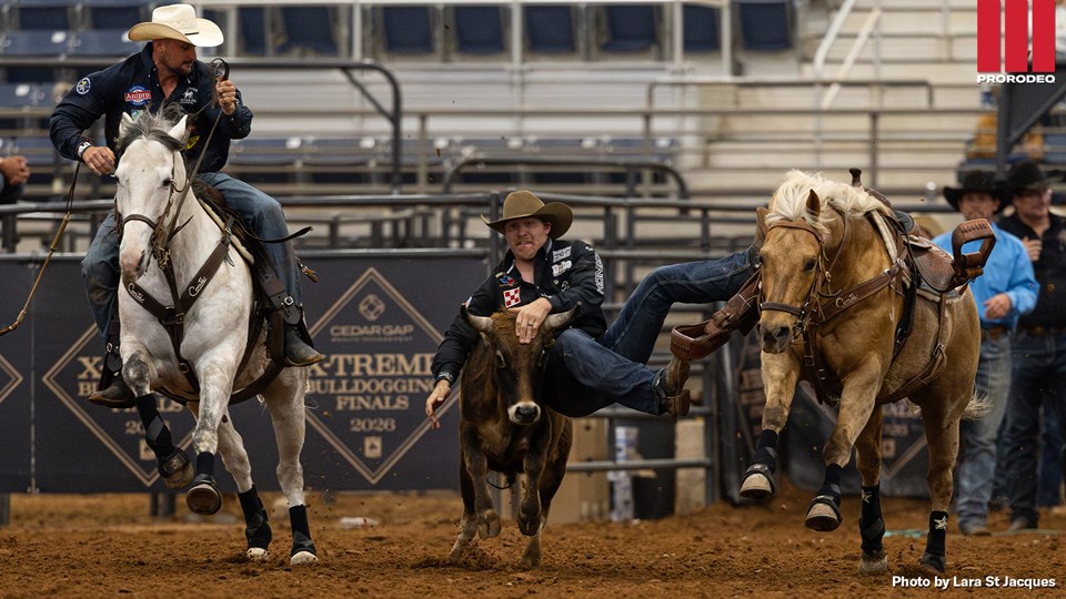 Stetson Jorgensen Bulldogging Finals